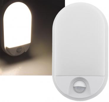 LED Wandleuchte "NIAS" IP54, 3000K 10W, 800lm, PIR-Bewegungsmelder