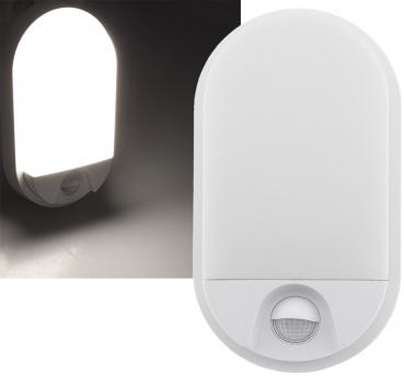 LED Wandleuchte "NIAS" IP54, 4000K 10W, 830lm, PIR-Bewegungsmelder