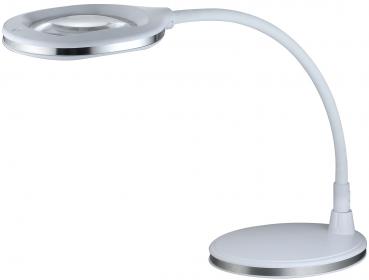 Preview: Lupenleuchte 3 Dioptrien "CT-LL 67 3in1" 5/10W, 670lm, 6400K, Standfuss + Klemme