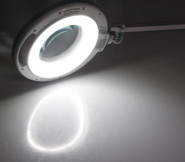 Preview: Lupenleuchte 3 Dioptrien "CT-LL60" 6W, 560lm, 6400K, Tischklemme