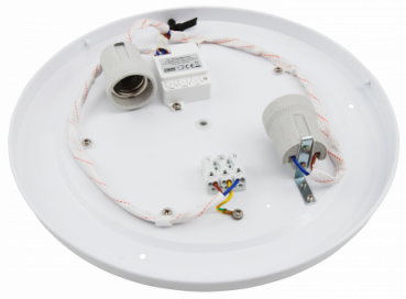 Preview: McShine - Deckenleuchte | Star | 2-flammig, Sockel für 2x E27-Leuchtmittel, HF-Melder | ideal für Wo