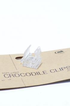 LED Lichtschlauch Clips Crocodile transparent 25 Stück