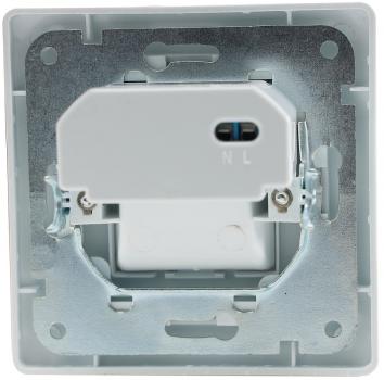 Preview: MILOS LED-Einbauleuchte "COB" weiß matt 80x80mm, 3000k, warmweiß, 110Lumen