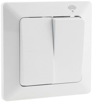 Preview: MILOS WiFi Schalter 2-fach Android + iOS- App,Alexa/Google tauglich