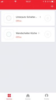 Preview: MILOS WiFi Schalter Android + iOS- App, Alexa/Google tauglich
