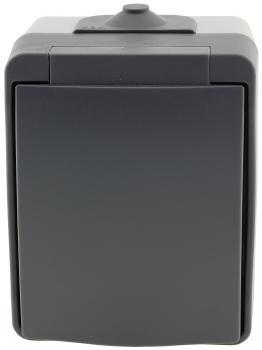 Preview: NUQUI Feuchtraum Steckdose IP54, Aufputz, 250V / 16A