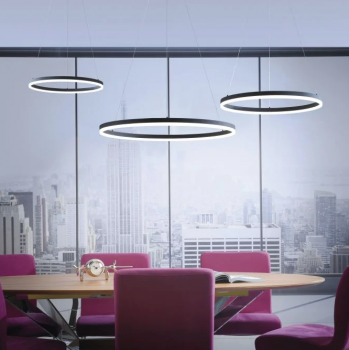 Preview: Paul Neuhaus LED-Pendelleuchte LB20 anthrazit 38W 4500lm 3000K