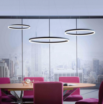 Preview: Paul Neuhaus LED-Pendelleuchte LB20 anthrazit 50W 6000lm 3000K