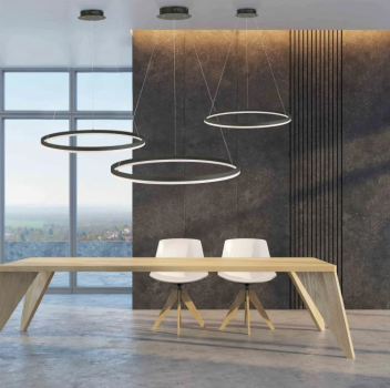 Preview: Paul Neuhaus LED-Pendelleuchte LB20 anthrazit 50W 6000lm 3000K