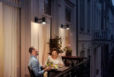Preview: Philips Lighting myGarden Wandleuchte Skua