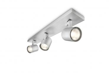 Philips myLiving Spot Runner 3 flg. 3x50W aluminium