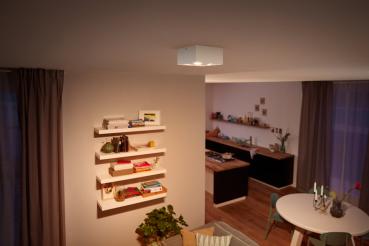 Preview: Philips myLiving Warm Glow LED Spot Box 4 flg. 4x4,5W weiß