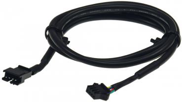 Preview: RGB LED-Stripe Verlängerungskabel und EBL Slim, 100cm mit Stecker/Kupplung