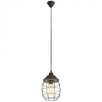 Preview: Eglo Pendelleuchte Bampton E27 Fassung Patina