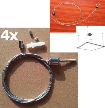Seil-Befestigungs-Set "CTP-62" für Abhängen von der Decke