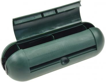 Preview: Sicherheits-Schutzbox für Kabel, IP44 205 x Ø 68mm, grün