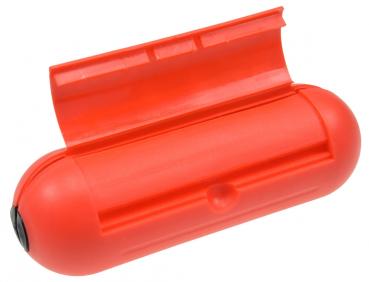 Preview: Sicherheits-Schutzbox für Kabel, IP44 205 x Ø 68mm, rot