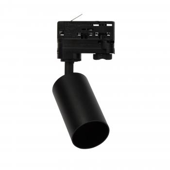 Preview: MADARA OPTIMO Set schwarz, 3-Phasen-Strahler Set verschiedene Aufbaumöglichkeiten, smarthomefähig