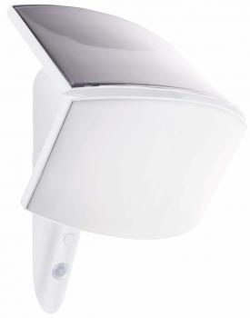 Preview: Solar Wandleuchte +Bewegungsmelder SWL25 3W, 250lm, PIR Sensor, weiß