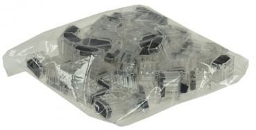 Preview: Steckbare Dosenklemmen, 50er Pack 1-polig, 3 Klemmstellen, 1-2,5mm²