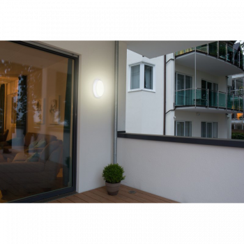 Preview: Technik Leuchte 8W Feuchtraumleuchte mit Bewegungssensor