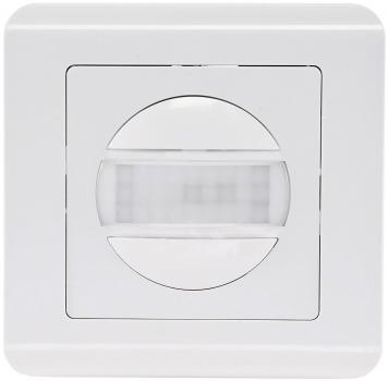 Preview: Unterputz PIR-Bewegungsmelder 160° Pro LED geeignet, 2-Draht Technik, weiß