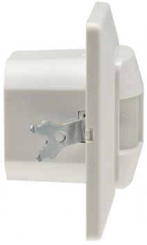 Preview: Unterputz PIR-Bewegungsmelder 180° LED geeignet, 2-Draht Technik, weiß