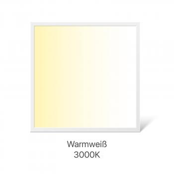 Preview: Dimmbares RGB + CCT Flimmerfreies LED Panel 62 x 62 cm CRI >80 3.200 Lumen 40 Watt