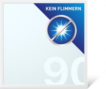 Preview: LECOM Flimmerfreies LED Panel 62 x 62 cm CRI >90 3.600 Lumen 40 Watt Lichtfarbe wählbar