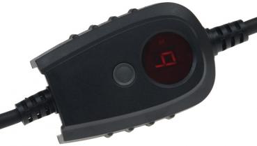 Preview: Zwischenstecker mit Dämmerungsschalter und Zeitvorwahl (1- 9 Std.) über Display