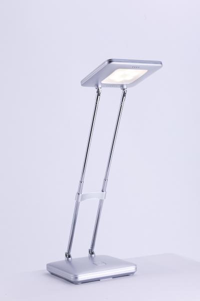 Tischleuchte silber/schwarz