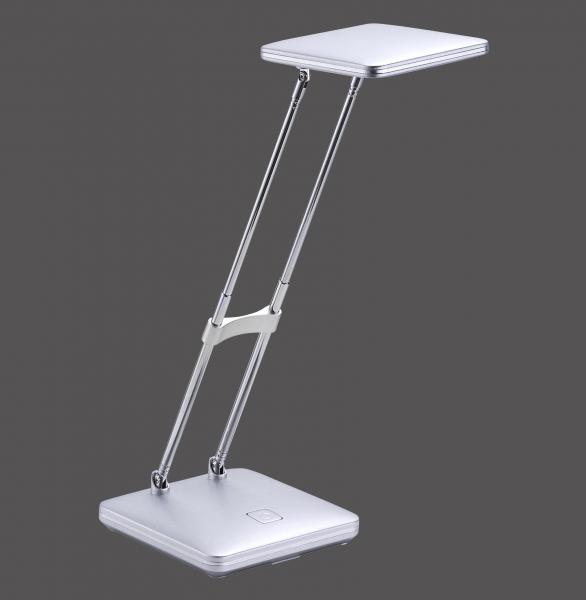 Tischleuchte silber/schwarz