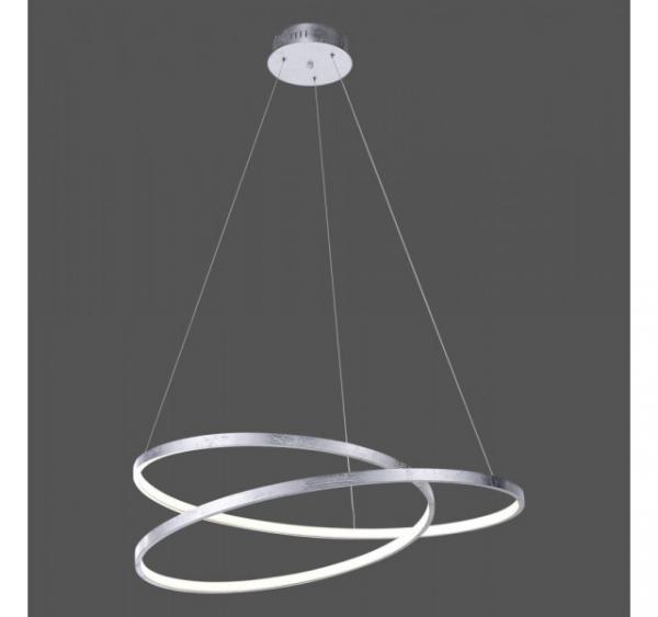 Paul Neuhaus LED- Pendelleuchte Geometrisch Silber