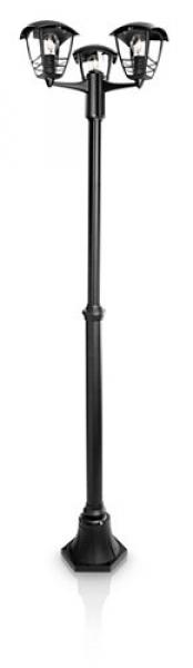 Philips Lighting myGarden Dreier-Kandelaber Wegeleuchte Creek