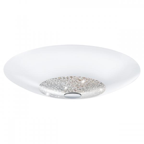 EGLO Deckenleuchte ELLERA stahl/chrom