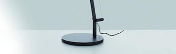 Artemide Tischfuß Demetra LED Professional schwarz