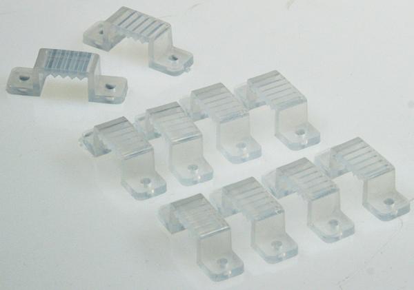 Befestigungsclip für 230V LED Stripes 10er Beutel