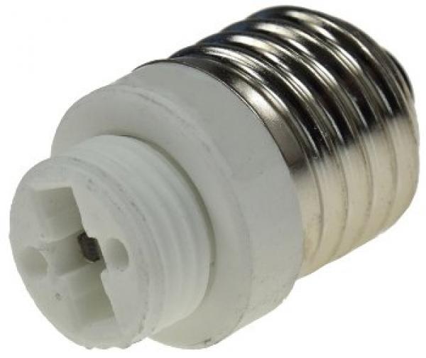 Lampensockel-Adapter, Keramik E27 auf G9