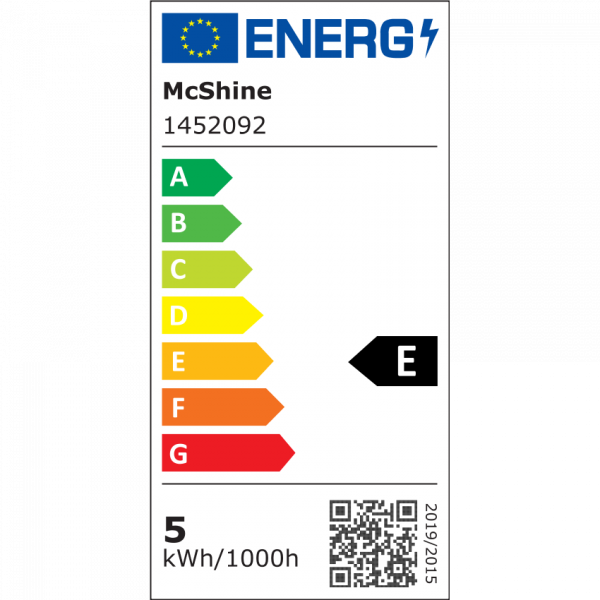 LED-Gartenleuchte McShine GL-50W 500lm 5W Erdspieß