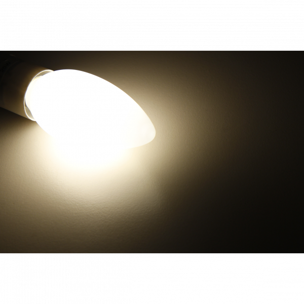 LED-Leuchtmittel kerzenform Filament E14 2W matt warmweiß