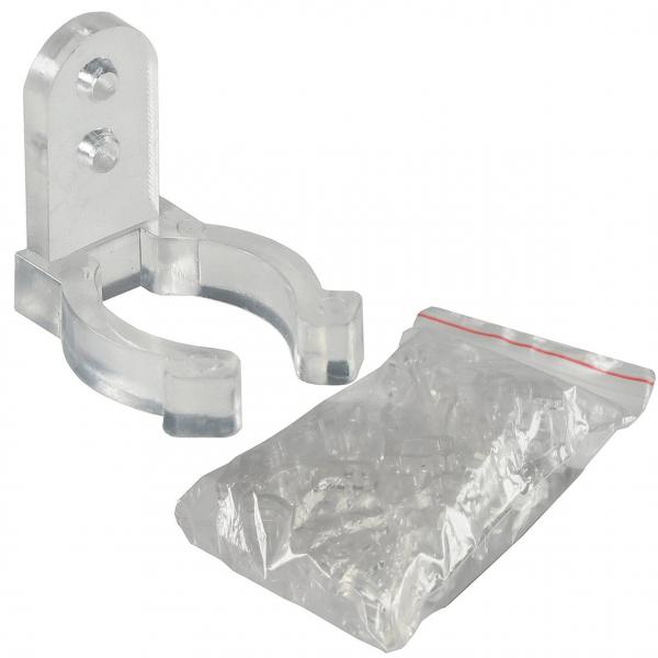 LED-Lichtschlauch Befestigungsclips anschraubbar, 50er-Beutel